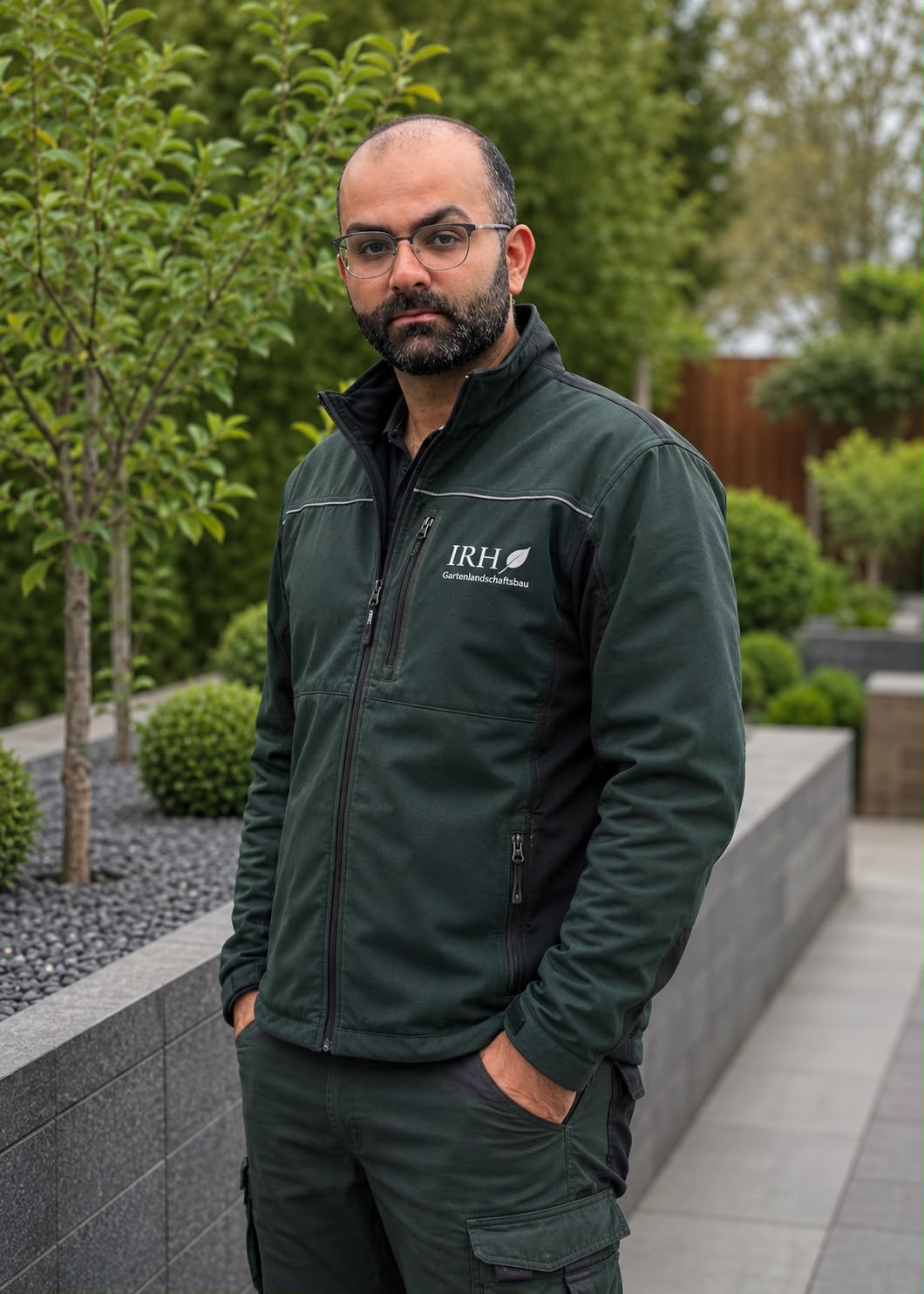 Ishac Hassan, Inhaber von IRH Garten und Landschaftsbau